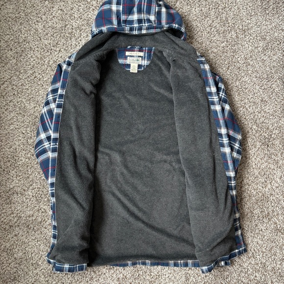 Men’s L.L. Bean Sherpa Lined Flannel - Picture 4 of 4